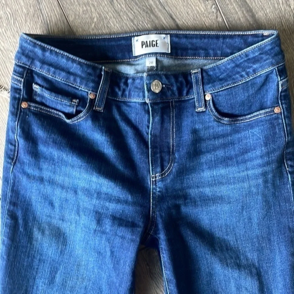 Paige jeans size 28 women's skyline style ankle peg